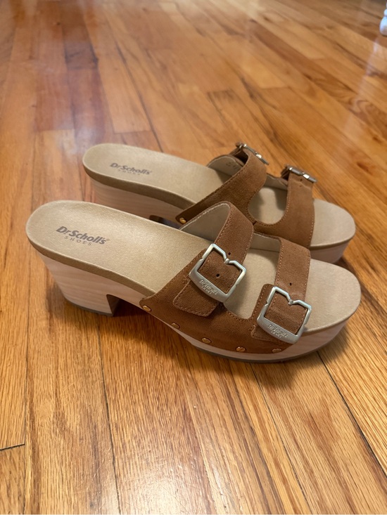 Dr. Scholl's Shoes - Dr. Scholl’s Vibe Wood Bottom Sandals